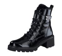 Paul Green Damen Winterstiefeletten Schwarz Lackleder, Farbauswahl:schwarz, 9999-englisch-eu-mapping:38,5
