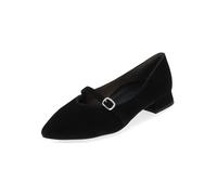 Paul Green Ballerinas Veloursleder Schwarz - 37,5
