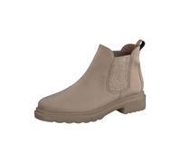 Paul Green Leder-Chelsea-Boots in Beige - Größe 37,5 | Stiefeletten