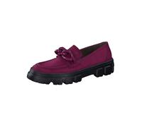 Paul Green Leder-Mokassins in Lila - Größe 38,5 | Damen Schuhe Halbschuhe