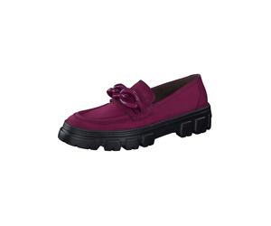 Paul Green Leder-Mokassins in Lila - Größe 38 | Damen Schuhe Halbschuhe