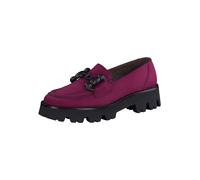 Paul Green Leder-Mokassins in Lila - Größe 40,5 | Damen Schuhe Halbschuhe
