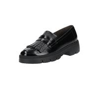 Paul Green Leder-Mokassins in Schwarz - Größe 38 | Damen Schuhe Halbschuhe