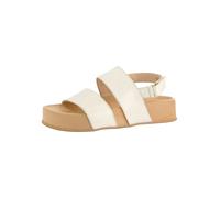 Paul Green Leder-Sandaletten in Creme - Größe 38 | Damen Sandalen