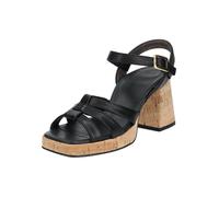 Paul Green Leder-Sandaletten in Schwarz - Größe 39 | Damen Sandalen