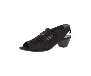 Paul Green Leder-Sandaletten in Schwarz - Größe 41 | Damen Sandalen