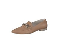 Paul Green Leder-Slipper in Hellbraun - Größe 38,5 | Damen Schuhe Halbschuhe