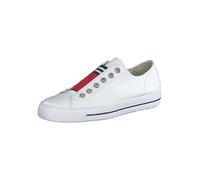 Paul Green Damen Sneaker 4797 Weiß/Rot Größe 42