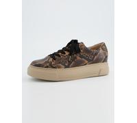 Paul Green Leder-Sneakers in Beige - Größe 38,5 | Damen Sneakers
