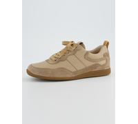 Sneaker PAUL GREEN "Paul Green Sneaker Leder", Damen, Gr. 38, beige, Leder, Schuhe Sneaker (29606314-38) beige