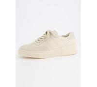 Paul Green Damen, Frauen Low-Top Sneaker,Halbschuhe,straßenschuhe,Strassenschuhe,Sportschuhe,Freizeitschuhe,Turnschuhe,Beige (JA),40.5 EU / 7 UK