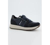 Paul Green Damen Sneaker 5444-018 Leder Blau Größe 38,5