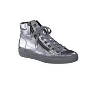 Paul Green Leder-Sneakers in Silber - Größe 38,5 | Damen Sneakers