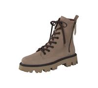 Paul Green Leder-Stiefeletten in Hellbraun - Größe 38,5 | Damen Stiefel