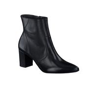 Paul Green Leder-Stiefeletten in Schwarz - Größe 41 | Damen Stiefel