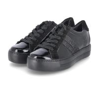 Paul Green Sneaker Schuhe schwarz Lack Glitter 5430 - Größe 37.5