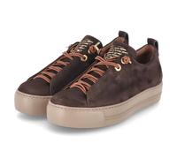 Paul Green Damen Sneaker Low-Top Halbschuh Braun (Moro) 40,5 EU / 7 UK