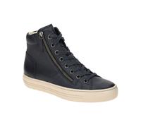 Paul Green Damen, Frauen High-Top Sneaker,Laufschuhe,schnürschuhe,high top Sneaker,Sneaker-Stiefel,mid Cut,Halbschuhe,Blau (MAINCALF/Space),40.5 EU / 7 UK