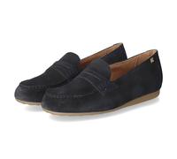 Paul Green Mokassins - Gr. 40 - Blau - Rauleder