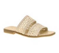 Paul Green Pantolette beige natur geflochten 6185 - Größe 39