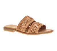 Paul Green Pantolette braun sisal geflochten 6185 - Größe 38