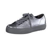 Paul Green Damen Sneaker Pauls Grau Metallic Größe 37 EU / 4 UK