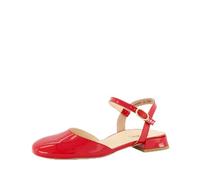 Paul Green Peeptoes & Slingpumps 3843-007, Lack/Brush, Rot, Damen EU 4/37