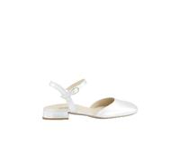 Paul Green Peeptoes & Slingpumps 3843-017, Glattleder, Weiß, Damen EU 6,5/40