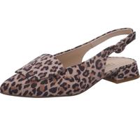 Paul Green Peeptoes & Slingpumps 6090-077, Rauleder, Beige, Damen EU 3,5/36