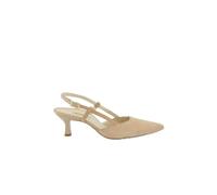 Paul Green Peeptoes & Slingpumps 7992-107, Rauleder, Beige, Damen EU 6,5/40