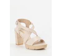 Paul Green Plateau-Sandalette in beige in Größe: 41 für Damen