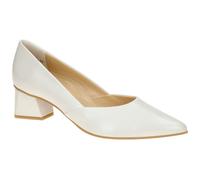 Paul Green 3815-129 Damen Klassische Pumps Glattleder in Weiss - Gr. 37,5