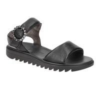 Paul Green Sandale schwarz Strassschmuck 6006 - Größe 37