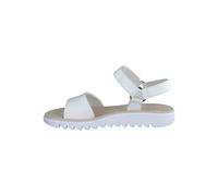 Paul Green Damen, Frauen Sandaletten,Sommersandalen,bequem,flach,Sommerschuhe,Freizeitschuhe,offene Schuhe,Strandschuhe,Weiß (JA),38 EU / 5 UK