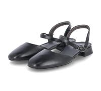 Paul Green Damen Sandalen Schwarz Glattleder, Farbauswahl:schwarz, 9999-englisch-eu-mapping:39