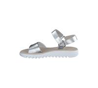 Paul Green Sandalen Leder Metallic Silver - 37