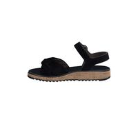 Paul Green Sandalen Veloursleder Schwarz - 40,5