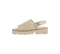 Paul Green Sandalen Veloursleder/Textil Natur - 42
