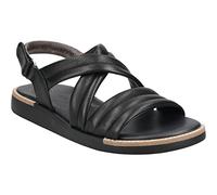 Paul Green Sandale Kreuzriemen schwarz Klett 6054 - Größe 40