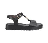 Paul Green Sandalette 6095-005, Glattleder, Schwarz, Damen EU 8/42