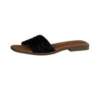 Paul Green Sandalette 6139-027, gelocht/geflochten, Schwarz, Damen EU 6/39