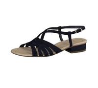 Paul Green Sandalette 6147-047, Rauleder, Blau, Damen EU 7/40,5