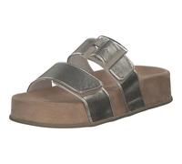 Paul Green Plateau Pantolette gold platino metallic 6157 - Größe 38.5