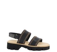 Paul Green Sandalette 6161-027, Glattleder, Schwarz, Damen EU 6/39