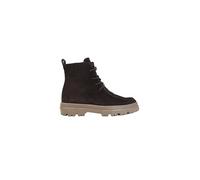 Schnürstiefelette PAUL GREEN "Paul Green Stiefelette Veloursleder", Damen, Gr. 41, braun (mocca), Veloursleder, Schuhe Schnürstiefelette (88541844-41) mocca