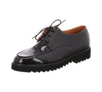 Paul Green Schnürschuhe 2688-007, Lack/Brush, Schwarz, Damen EU 9/43