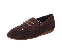 Paul Green Schnürschuh geflochten für Damen, braun, Größe 42 ½ EU / 8,5 UK