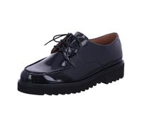 Paul Green Schnürschuhe 2688-007, Lack/Brush, Schwarz, Damen EU 8,5/42,5