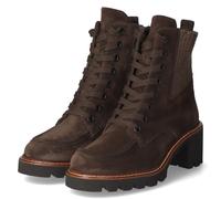 Paul Green Schnürstiefelett 0078-8269-018 Damen Leder & Textil Braun Größe 41