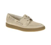 Paul Green Schuhe beige Mokassin im Bootsschuh Stil 1185 - Größe 42